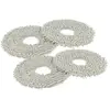 4x compatible avec Dreame X40 Master aspirateur robot - Lingettes tamp...
