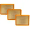 vhbw Set de 3x filtres d'aspirateur compatible avec Würth Master ISS 5...