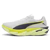 Chaussures Puma Deviate NITRO Elite 4 Blanc Jaune SS26, Taille 40 - EU...
