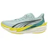 Chaussures Puma Deviate NITRO 4 Bleu Jaune SS26 Femme