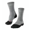 FALKE TK2 Wandelsokken anti blaren, medium padding merinowol sportsokken dames grijs - Maat 35-36