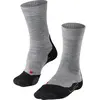 FALKE TK2 Wandelsokken anti blaren, medium padding merinowol sportsokken dames grijs - Maat 41-42