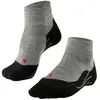 FALKE TK5 Short Wandelsokken anti blaren, lichte padding merinowol sportsokken dames grijs - Maat 35-36