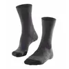 FALKE TK2 Cool Wandelsokken anti blaren, medium padding functioneel garen sportsokken dames grijs - Maat 37-38