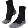FALKE RU4 Wool Hardloopsokken anti blaren, gemiddelde padding merinowol sportsokken dames zwart - Maat 35-36