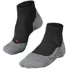 FALKE RU4 Short Hardloopsokken anti blaren, gemiddelde padding katoen sportsokken dames zwart - Maat 39-40