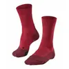 FALKE TK2 Wool Wandelsokken anti blaren, medium padding merinowol sportsokken dames rood - Maat 41-42