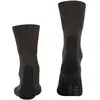 FALKE TK1 Wool Wandelsokken anti blaren, maximale padding merinowol sportsokken dames grijs - Maat 37-38