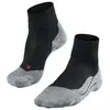 FALKE TK5 Short Wandelsokken anti blaren, lichte padding merinowol sportsokken dames zwart - Maat 39-40
