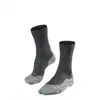 FALKE TK5 Wandelsokken anti blaren, lichte padding merinowol sportsokken dames grijs - Maat 41-42