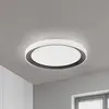 Disc Smart LED plafondlamp d:51 cm wit / zwart - Modern - Leuchten Dir...