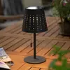 Tafellamp solarlamp buitenlamp terraslamp, timer USB kabel oplaadbare ...