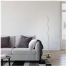 Just Light, Lampadaire, WAVE LED Stehleuchte Warmweiss 10W Schwarz/Wei...