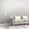 LED plafondspot vloerlamp chroom woonkamer vloerlamp LeuchtenDirekt