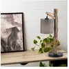 Just Light, Lampe de table, GERDA TRIBU Tischleuchte E27 max.max. 10W ...