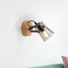 Leuchten Direkt, Applique + plafonnier, Green Langström (E14)