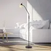 Just Light, Lampadaire, LOKI Stehleuchte E14 Warmweiss max.5W schwarz ...