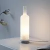 Just Light, Lampe de table, BOTTLE Tischleuchte E14 max.max. 25W weiss...