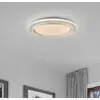 Just Light, Applique + plafonnier, LED Deckenlampe LAGO CCT dimmbar Fe...