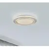 Just Light, Applique + plafonnier, LED Deckenlampe LAGO CCT dimmbar Fe...