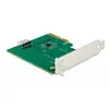 Delock Facteur de forme PCI Express Low Profile, Contrôleur SATA