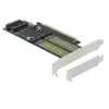 Delock Carte PCI Express x16 vers 1 x M.2 Key B + 1 x NVMe M.2 Key M +...
