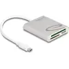 Delock Lecteur de cartes USB Type-C (USB-C), Lecteur de carte mémoire,...
