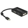 Delock Adaptateur 62631 Mini Displayport Vers Hdmi Dvi Vga