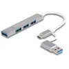 Delock delock concentrateur usb c 64214