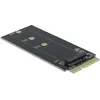 Delock Adaptateur SATA - M.2 Key-B SATA SSD 2 cm, Disque dur : accesso...