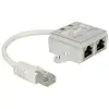 DeLOCK 65224 câble de réseau Blanc 0,15 m