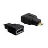 Adaptateur - Delock - HDMI HDMI micro D -> HDMI A pièce
