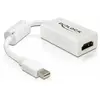 DeLOCK câble vidéo - DisplayPort / HDMI - 18 cm