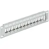 Delock keystone 10 patchpanel 12 port metall gris 43327