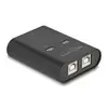 Delock Commutateur USB 2.0 pour 2 PC sur 1 appareil, Hub
