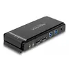 DeLock Commutateur KVM DisplayPort 1.4 - 2 ordinateurs (8K@60Hz)