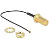 Delock - Câble d'antenne - RP-SMA (F) pour MHF4 (M) - 10 cm - coaxial ...