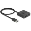 DeLock Commutateur DisplayPort 2 ports 8K
