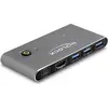 Delock KVM Switch, Commutateur KVM, Gris