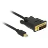 Delock Mini DisplayPort   DVI (0.50 m, DisplayPort, DVI), Câble vidéo