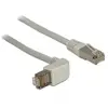 DeLOCK cordon de raccordement - 50 cm - gris