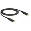 Delock - Câble USB - USB-C (M) pour USB-C (M) - USB 3.1 Gen 2 - 3 A - ...