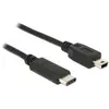 Delock - USB-C Male naar USB 2.0 Mini Male - 1 m