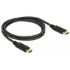 Delock - Câble USB - USB-C (M) pour USB-C (M) - USB 2.0 - 5 A - 1 m - ...