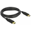Delock USB C   USB C (2 m, USB 2.0), Câble USB