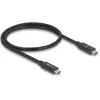 DeLock Câble USB 4 USB-C vers USB-C 80 Gbps avec Power Delivery 240 W ...
