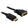 Câble DVI DeLOCK - DisplayPort (M) - DVI-D (M) - 3m - Vis moletées