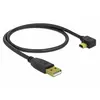 Câble USB - DELOCK - 82680 - Connecteur à angle droit - 50 cm - Nickel