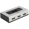 Interrupteur 2-port Displayport 1.1 manuell (87668) - Delock