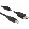 Câble USB DeLOCK 0.5m - USB 2.0-A/USB 2.0-B - Noir